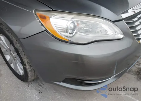 2012 Chrysler 200 Touring из США, поврежденный, VIN 1C3BCBEB7CN139074